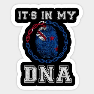 New Zealand  It's In My DNA - Gift for New Zealander From New Zealand Sticker